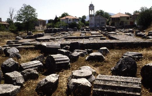 Temple of Athena Alea from the West